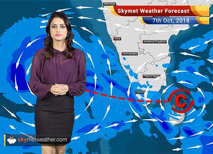 Weather Forecast for Oct 7: Rain in Chennai, Bengaluru, TN, Kerala, Karnataka, dry in Delhi, Mumbai, Gujarat