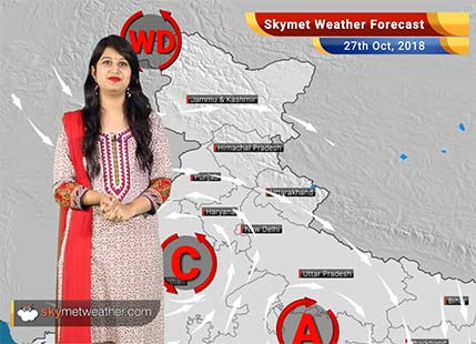 Weather Forecast for Oct 27: Rain in Tamil Nadu, Kerala; Delhi Pollution to increase