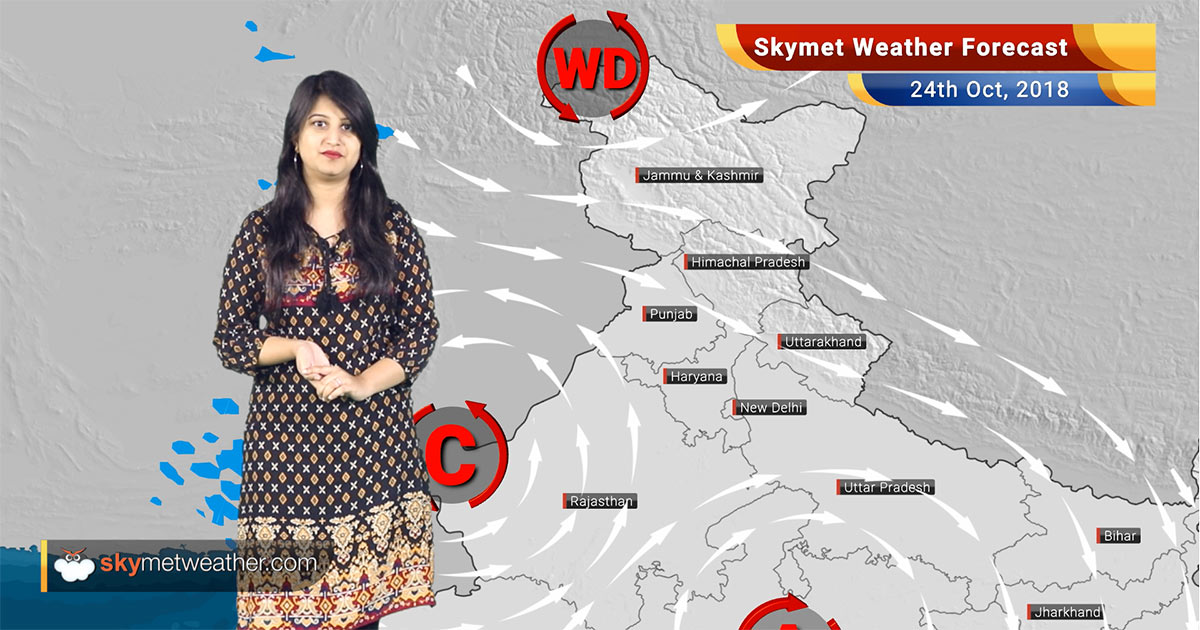 Weather Forecast For Oct 24: Weather In Delhi, Haryana, Punjab To Be ...