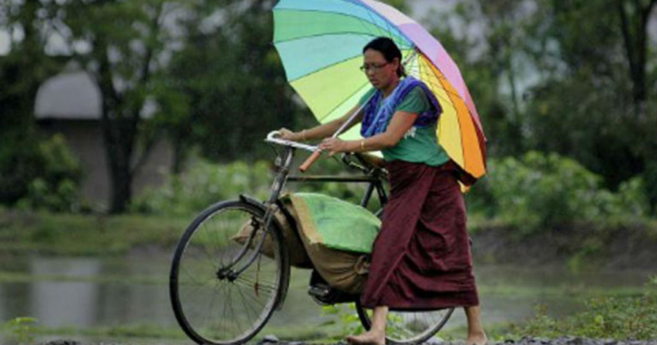 Rainfall In Northeast India