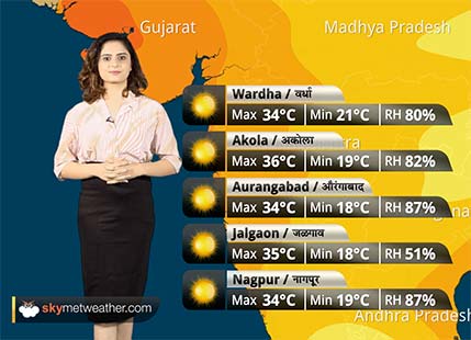 Maharashtra Weather Forecast for Oct 16: Warm and dry weather to continue in Maharashtra