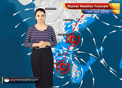 Weather Forecast for Oct 15: Rains in Andhra Pradesh, Tamil Nadu, Kerala, Karnataka