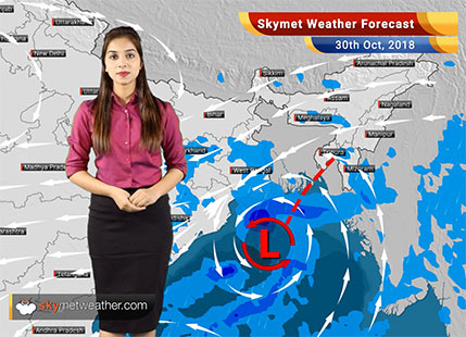 Weather Forecast for Oct 30: Delhi pollution to increase; Low Pressure to give rain in West Bengal, Odisha