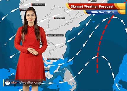 Weather Forecast for Nov 30: Rains in South India, no change in Delhi pollution