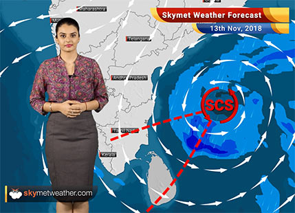 Weather Forecast for Nov 13: Severe Cyclone Storm Gaja to bring rains in South; no relief from Delhi Pollution