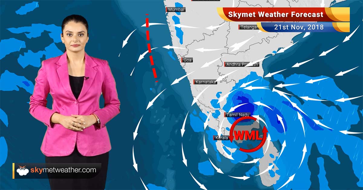 Weather Forecast For Nov 21: Heavy Rains In Chennai, Tamil Nadu, Kerala ...