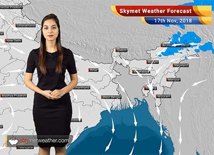 Weather Forecast for Nov 17: Cyclone Gaja weakened into a Deep depression. Slight Relief From Delhi Pollution in sight.