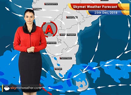 Weather Forecast for Dec 25: Rains in parts of Tamil Nadu, parts of Karnataka and Kerala