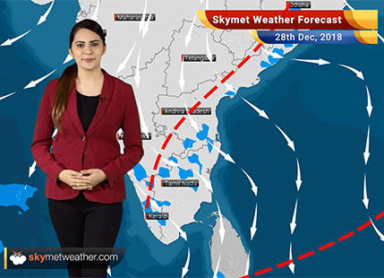 Weather Forecast for Dec 28: Cold wave in Northwest India likely; light rain in parts of South India