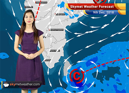 Weather Forecast for Dec 9: Snowfall over Jammu and Kashmir, Himachal Pradesh, rains over MP