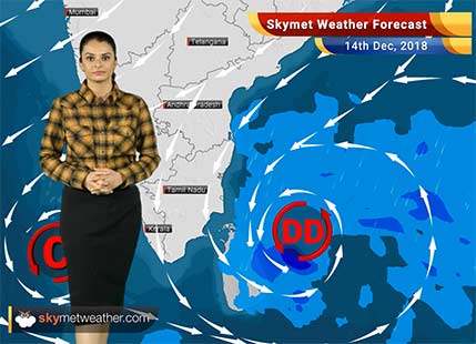 Weather Forecast for Dec 14: Deep depression to intensify into a Cyclone, heavy rains soon over Tamil Nadu, Andhra