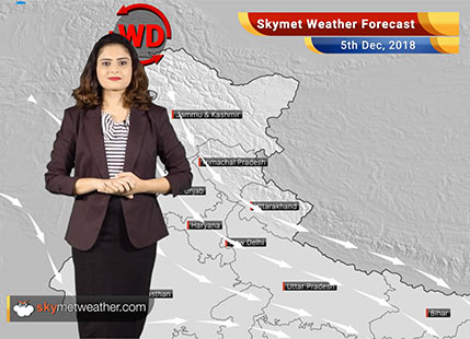 Weather Forecast for Dec 5: Rains likely over South India, Delhi pollution to continue under very poor category