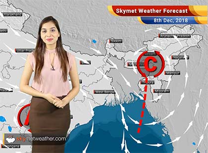 Weather Forecast for Dec 8: Light rain in Jammu and Kashmir, Dense fog in Uttar Pradesh, Haryana, Punjab and Himachal Pradesh