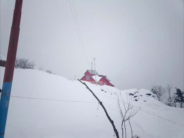 Snow in Kashmir