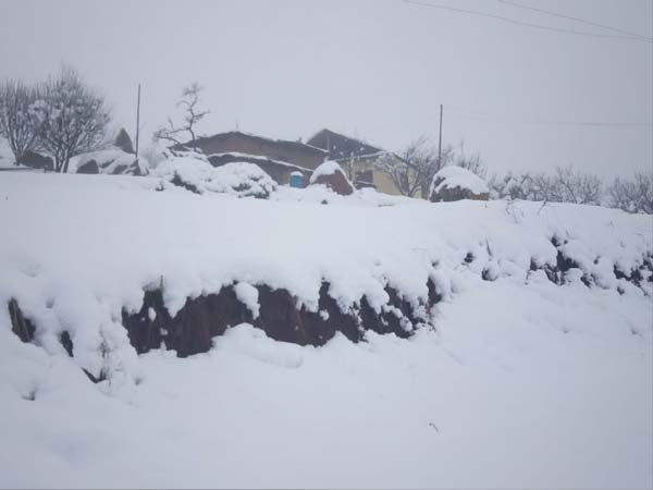 Snow in Kashmir