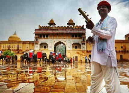 Rains over Rajasthan