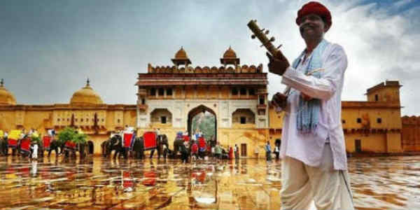 Rains over Rajasthan