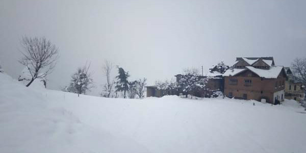 Snow in Kashmir