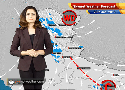 Weather Forecast for Jan 23: North India, Uttar Pradesh, Bihar to witness rains