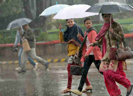 Rain in Delhi, Punjab, Haryana