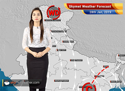 Weather Forecast Jan 28: Cold to intensify over Delhi, Chandigarh, Lucknow; Light rains, snowfall in Himalayas