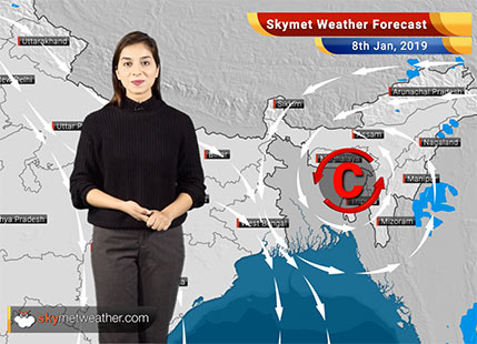 Weather Forecast for Jan 8: Light rain and snowfall in mountains, dry weather in the rest of the country