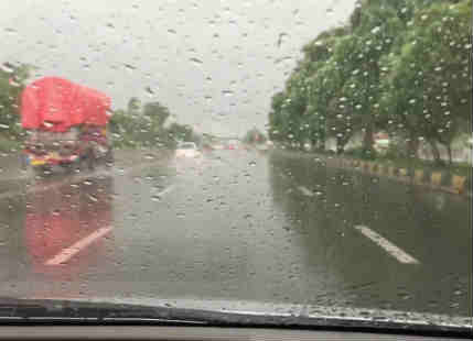 Rain in Central India