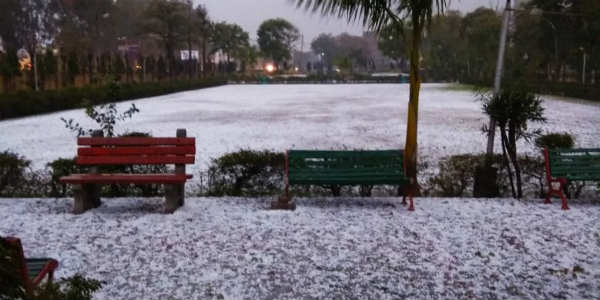 Delhi Hailstorm