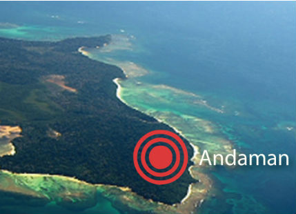 Earthquake in Andaman