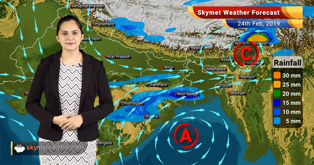 Weather Forecast Feb 24: Rain In West Bengal, Jharkhand, Odisha ...