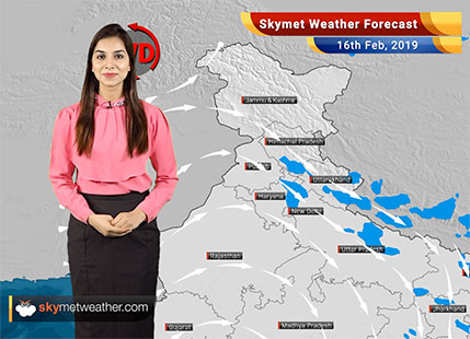 Weather Forecast for Feb 16: Rainfall in Himalayan regions; light rain in Nainital, Mussoorie