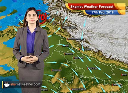 Weather Forecast Feb 17: Rain in Tamil Nadu, Andhra, Kerala; snow in Kashmir, Himachal, Uttarakhand