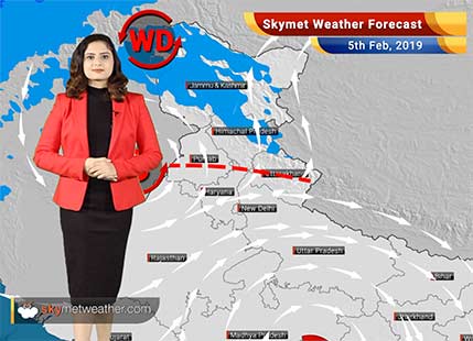 Weather Forecast for Feb 5: Rain in Delhi, Srinagar, Dharamsala, Amritsar, Jalandhar, Karnal