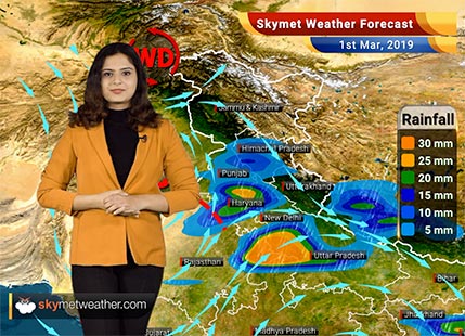 Weather Forecast for Mar 1: Rain in Kashmir, Himachal Pradesh, North Punjab, West Rajasthan