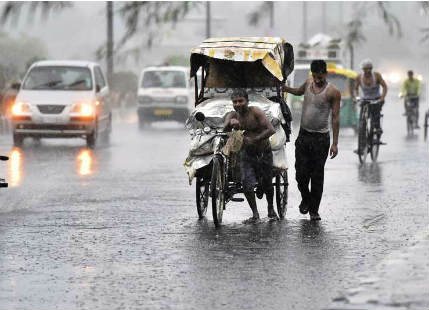 Rain in Haryana