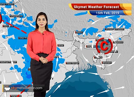 Weather Forecast for Feb 15: Rain in Punjab, Haryana, UP with chances of hailstorm