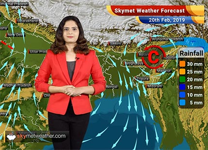 Weather Forecast for Feb 20: Rain in Jammu and Kashmir, Himachal Pradesh, Punjab, Haryana, Delhi