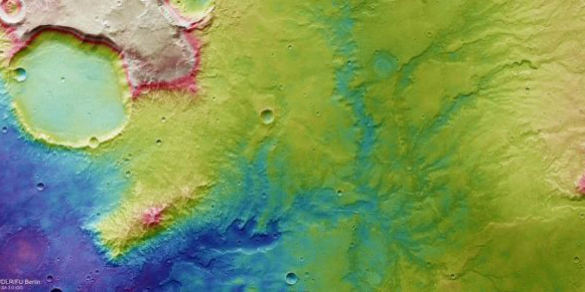 Mars: New world of trenches, valleys and river as shown by ESA | Skymet ...