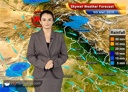 Weather Forecast March 9: Rain in Jammu and Kashmir, Arunachal Pradesh and TN