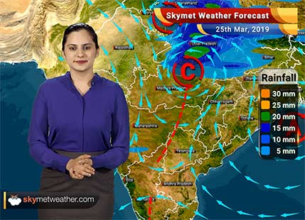 Weather Forecast March 25: Rain in Himachal, Uttarakhand, Haryana, Delhi, parts of Rajasthan, UP, MP and Chhattisgarh