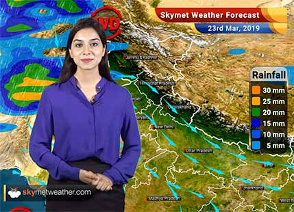 Weather Forecast for March 23: Rains likely in Odisha, Kerala, Tamil Nadu and Andhra Pradesh