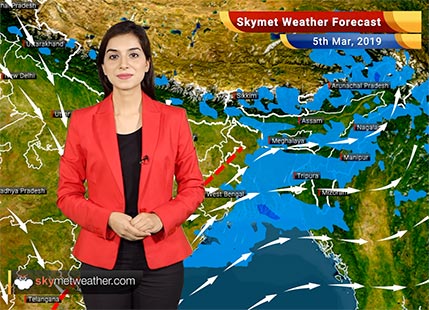 Weather Forecast for Mar 5: Dry weather in Delhi; Rain in Kolkata, Bhubaneswar