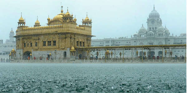 Rain in Amritsar