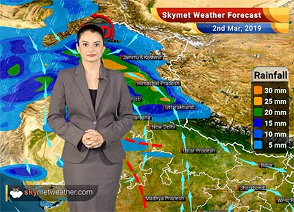 Weather Forecast Mar 2: Hailstorm, rain over Delhi, Punjab, Haryana, Maharashtra, MP, Rajasthan