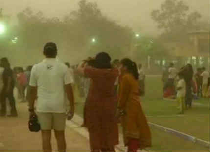 Dust Storm in Delhi