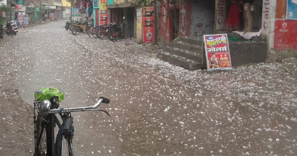 Hail storm in Rajasthan-Skymet  600