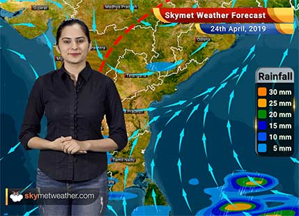 Weather Forecast April 24: Rain in Tamil Nadu, Kerala and Kashmir, hot weather in Delhi, Haryana