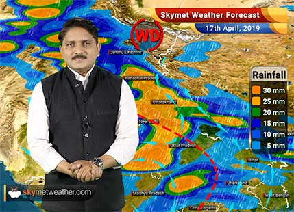 Weather Forecast for April 17: North India continues with good rains, east UP, Bihar and Jharkhand will also get rains