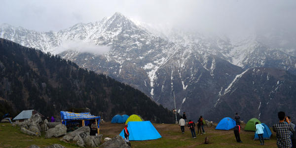 Triund Trek art