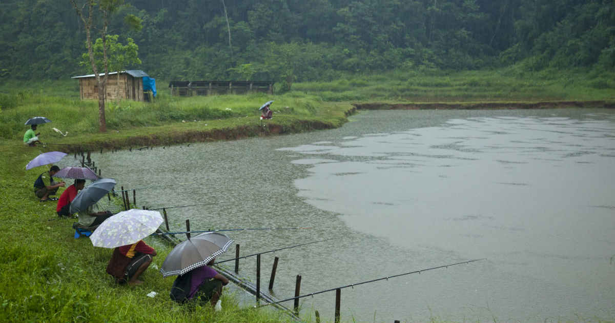 Rain in Northeast India